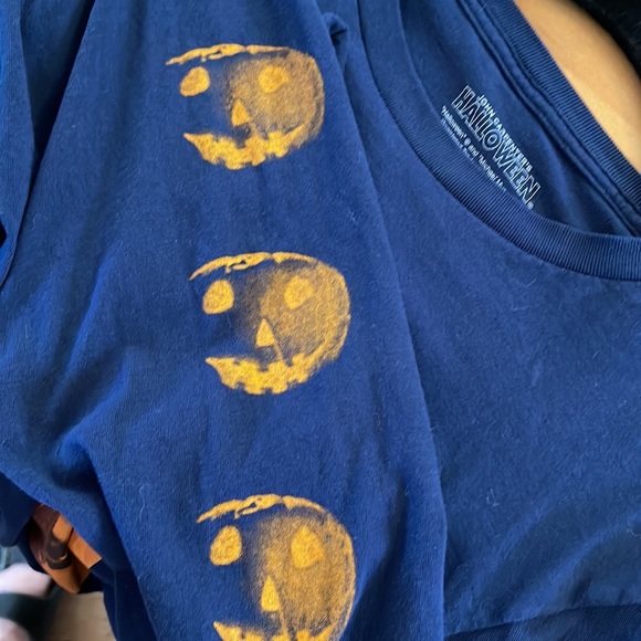 Halloween Michael Meyers long sleeve crop top tee size medium - Picture 5 of 5